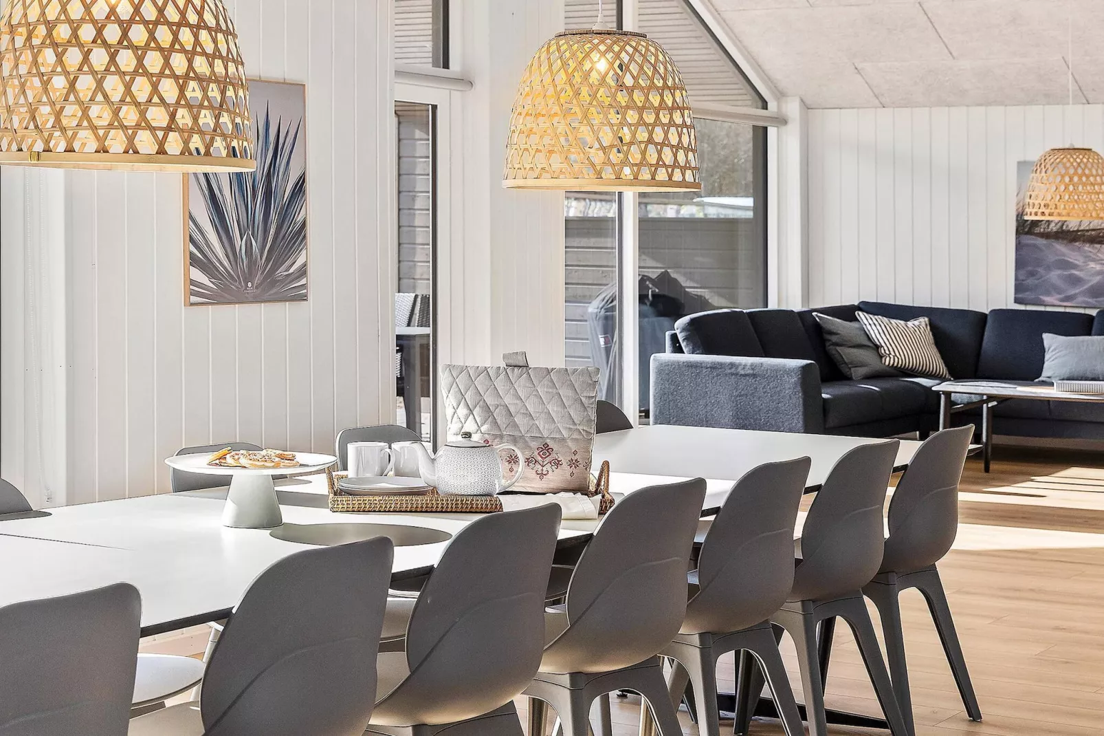 5 Sterne Ferienhaus in Glesborg - Innenbereich