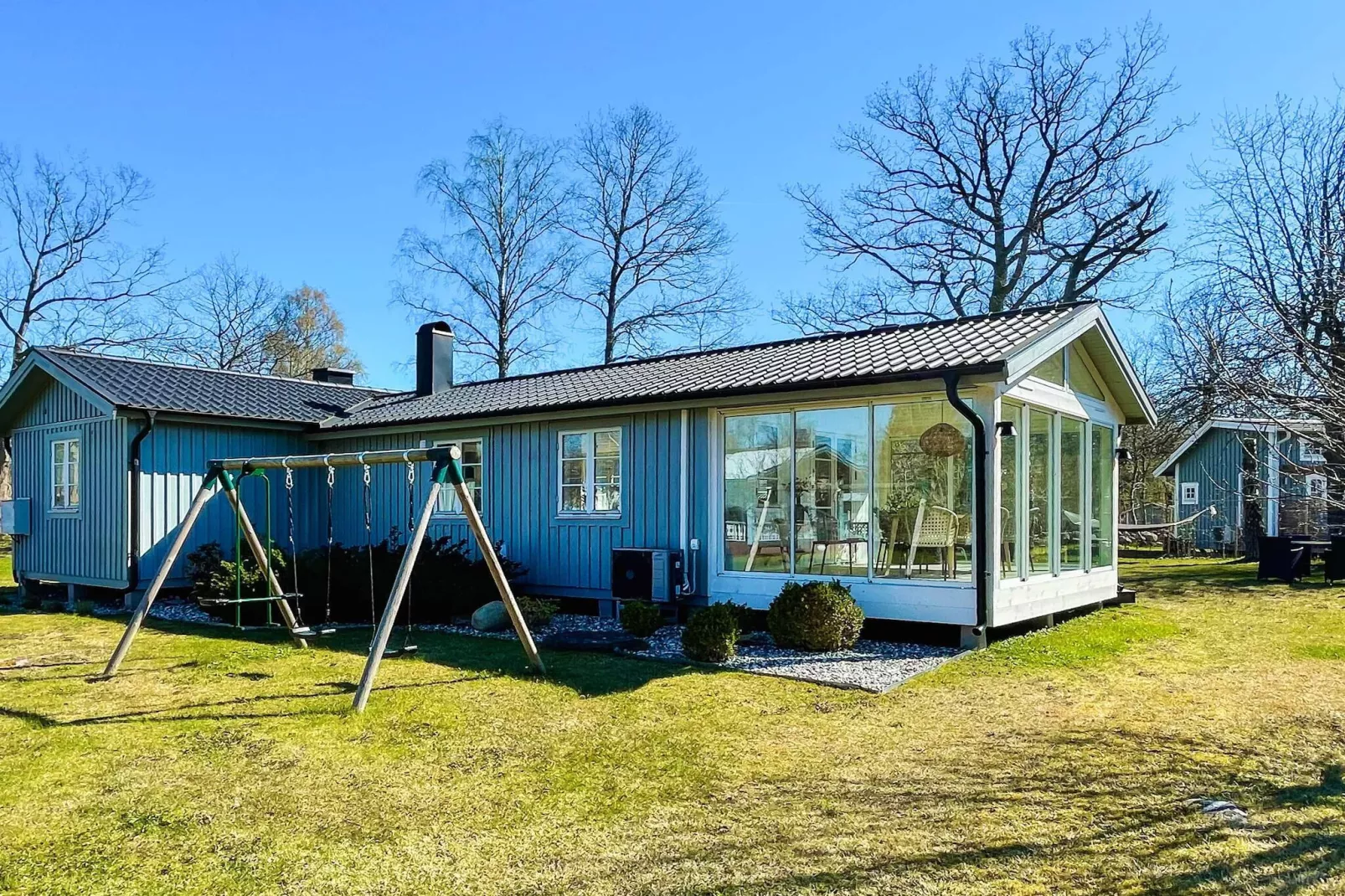 5 Sterne Ferienhaus in FÄRJESTADEN - Im Freien