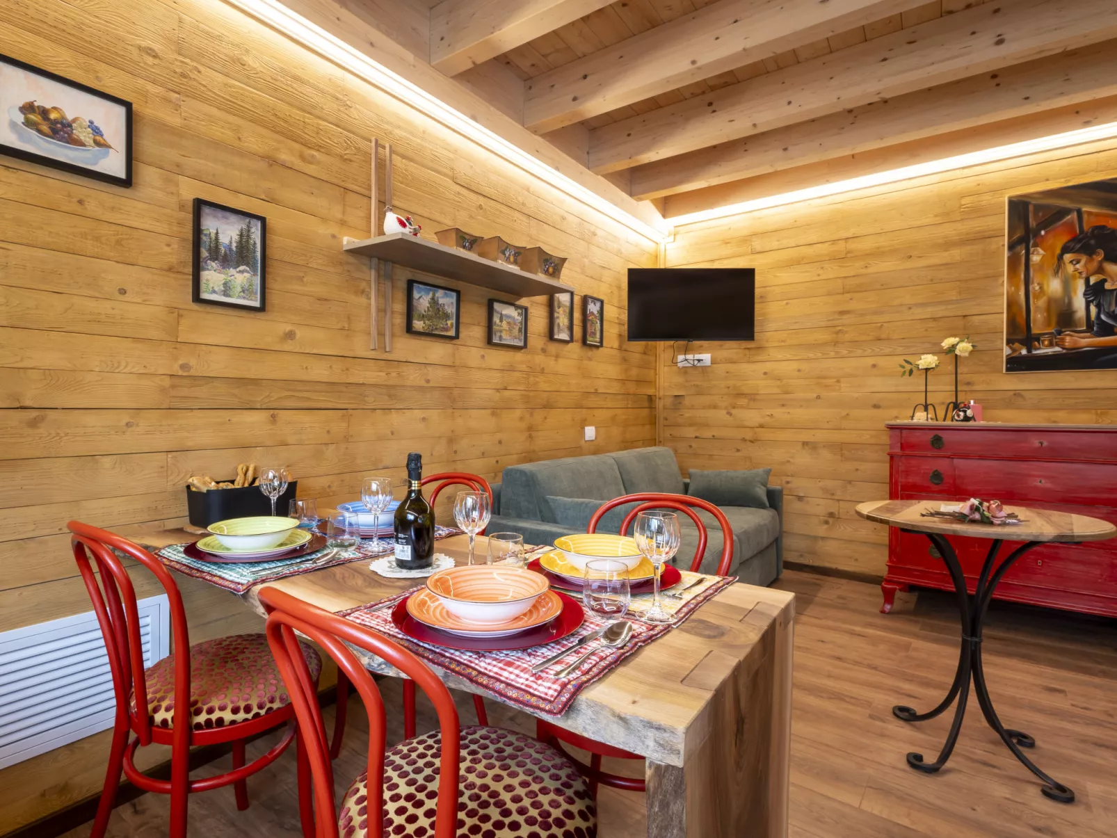 Casa del Cigno - Inside