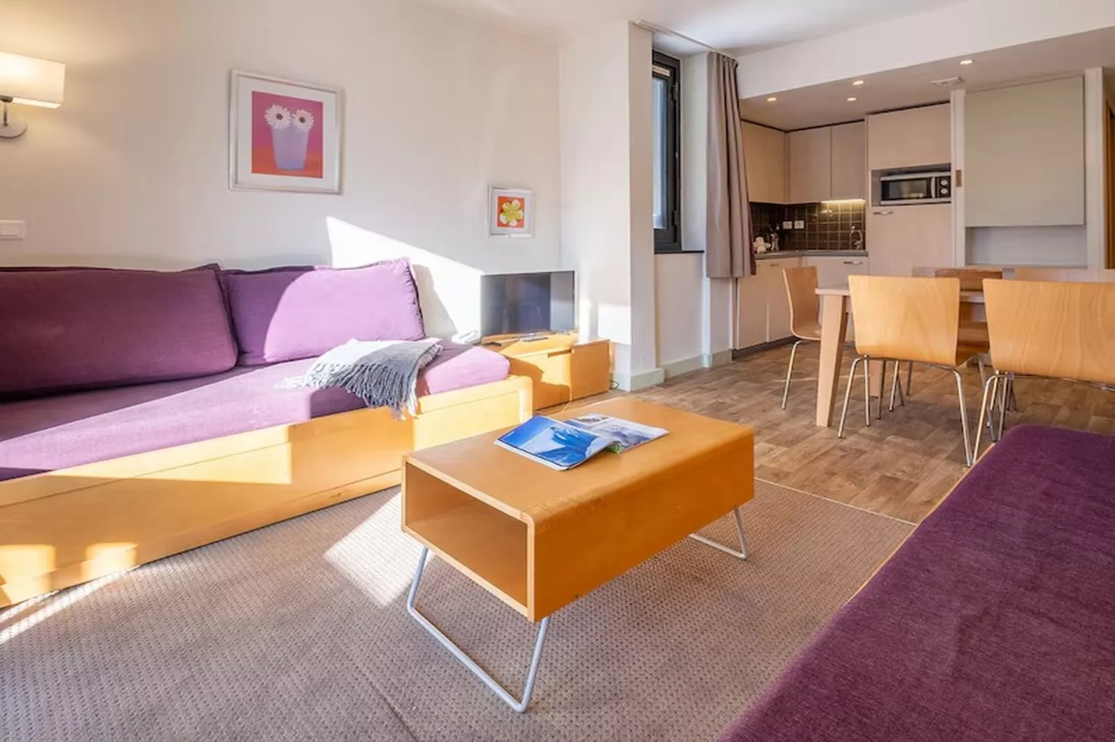 La Foret Apartment 6 people - 2 bedrooms - Balcony - South-facing - Salon
