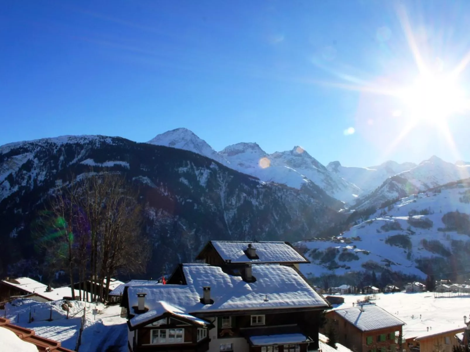 Casa Acletta Sutter, (Disentis / Mustér). - Draußen