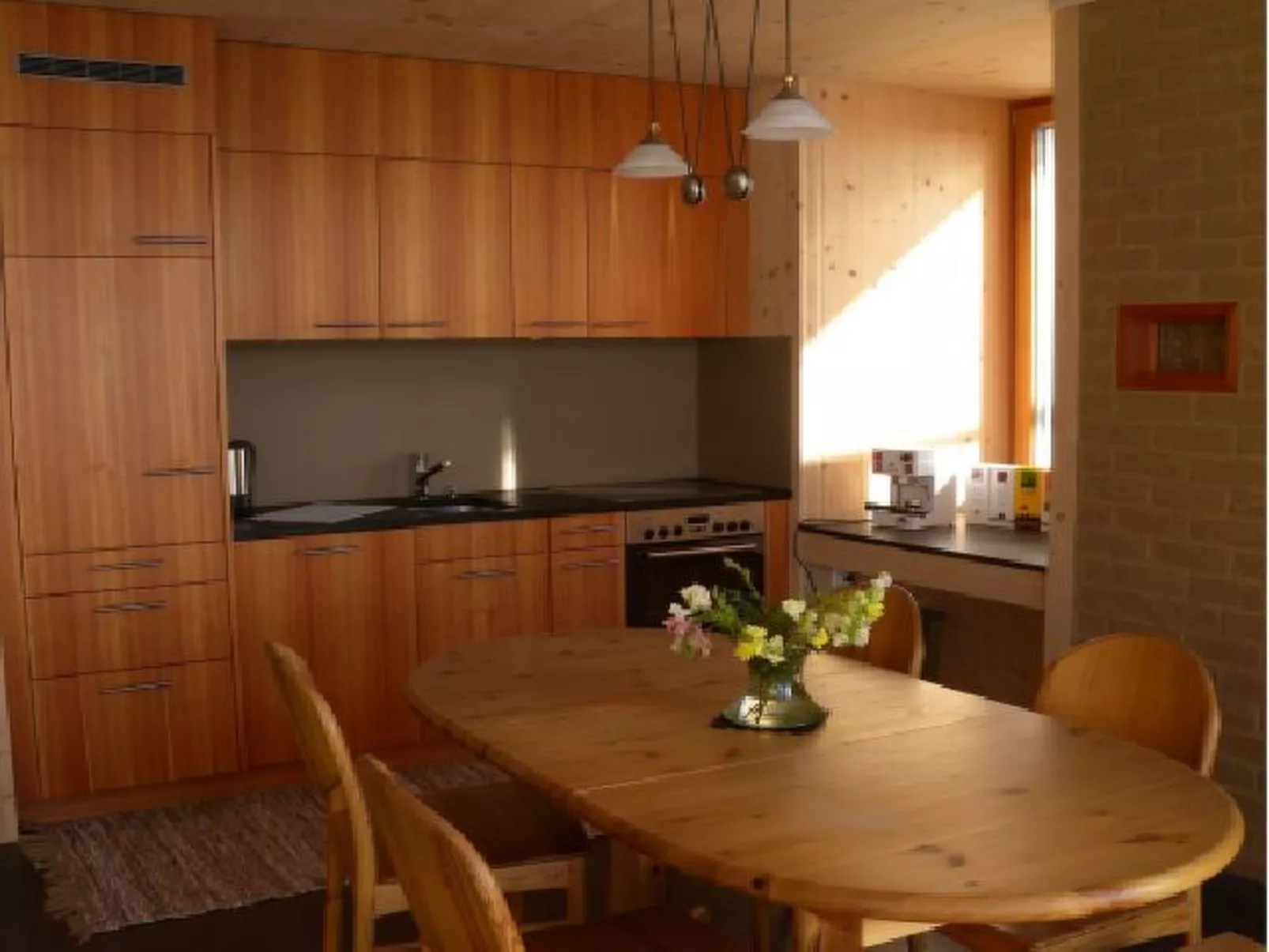 Ferien auf dem Bauernhof, (Laax Murschetg). 3.5 Zimmerwohnung - Drinnen