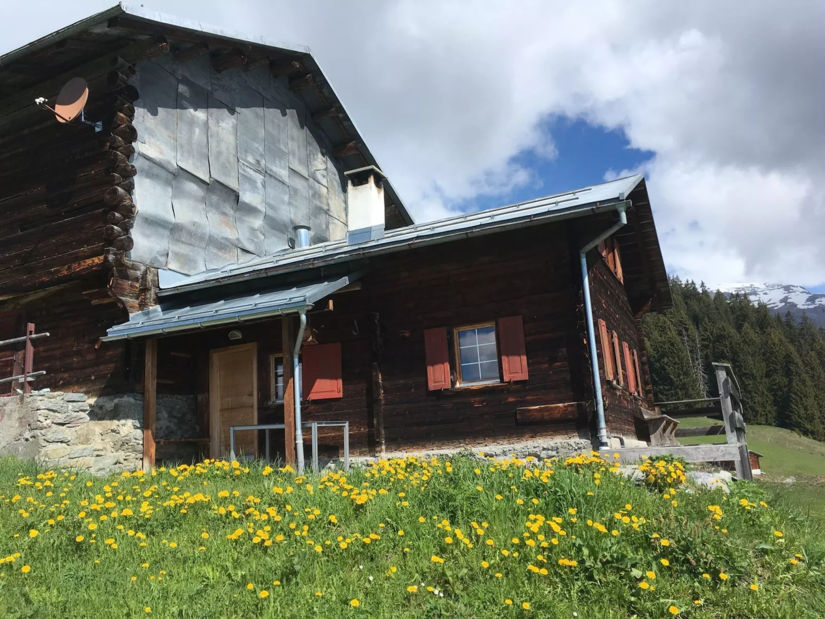 Berghütte Chalet Canischauna, Waltensburg, (Waltensburg/Vuorz). - Dehors
