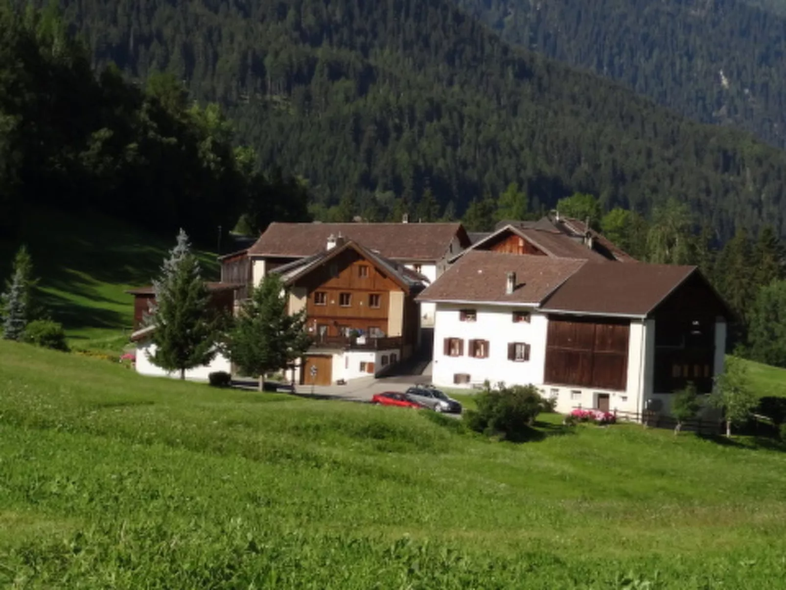 Chasa Quadra, (Tarasp) - Draußen