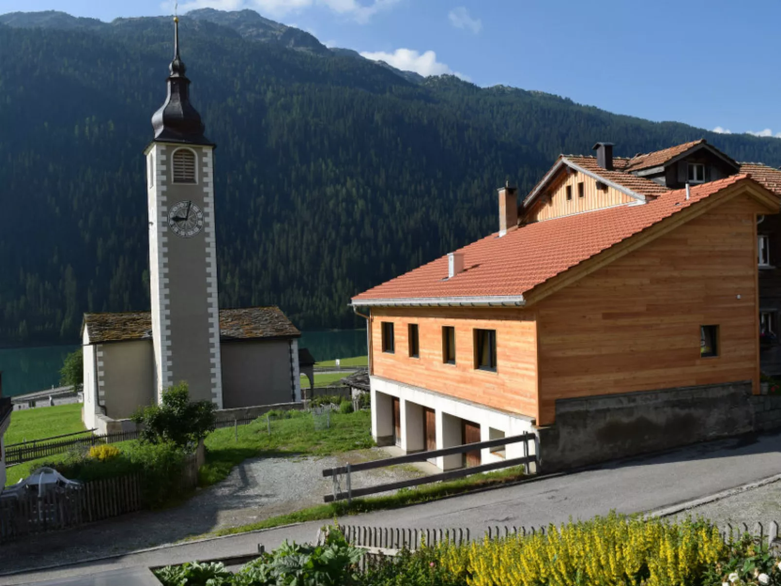 Wohnung Stücklihaus, (Sufers). - Draußen