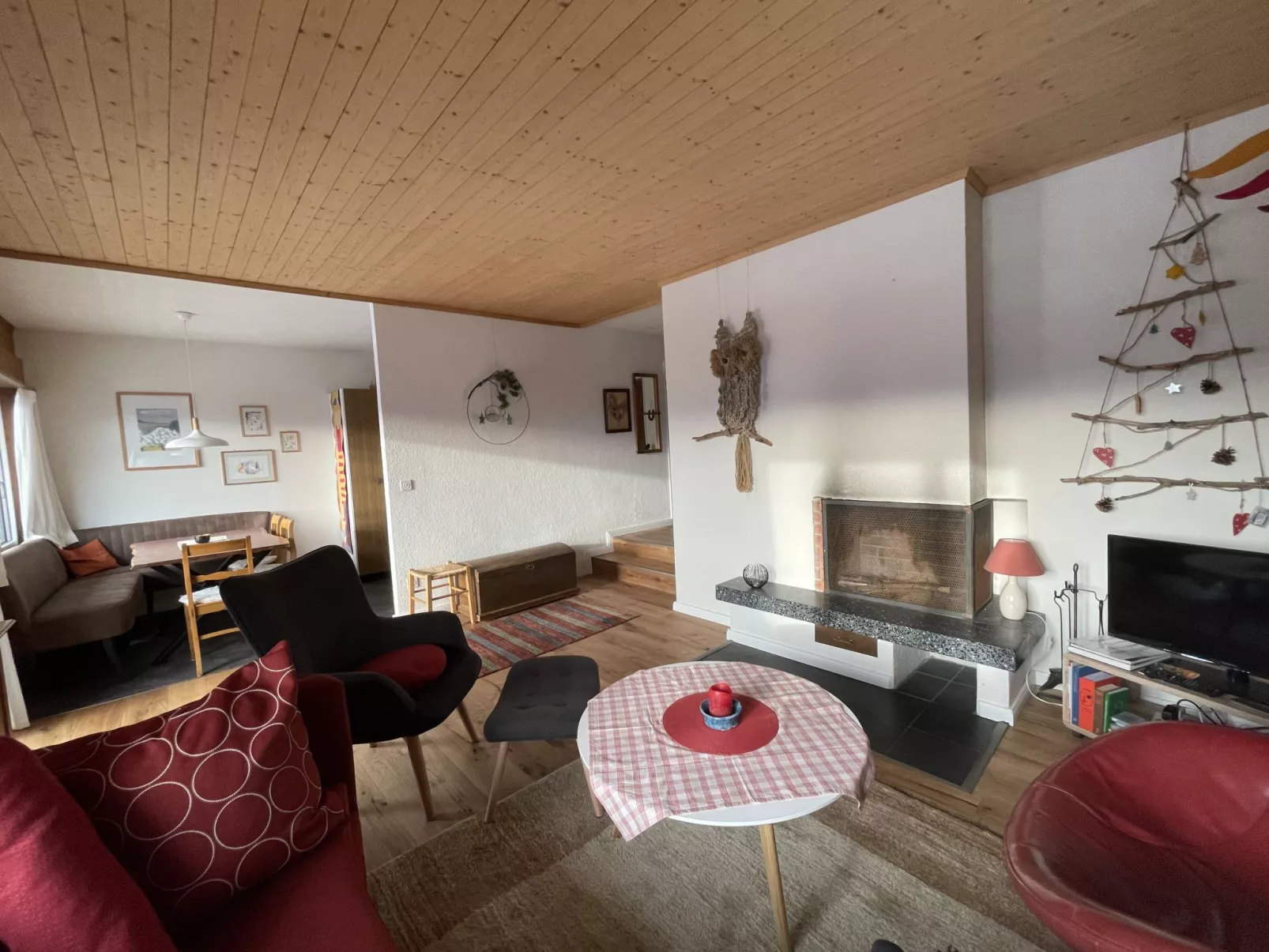 Wohnung Ohlenroth-Kalberer, (Sarn-Lescha). - Drinnen