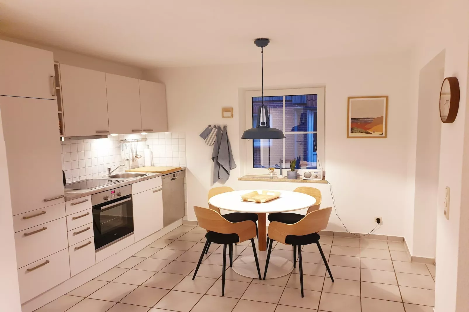 Ferienwohnung Terrasse und Aussicht - Küche