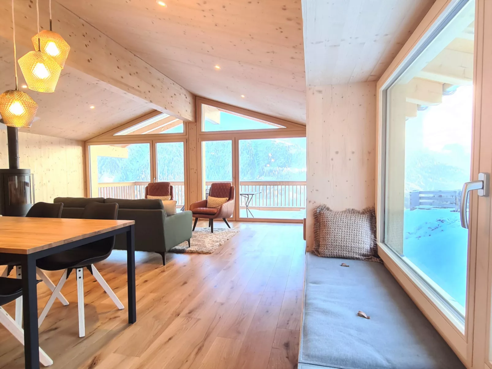 Ferienhaus Solar by biobuchli, Tenna, (Tenna), 06007B - Inside