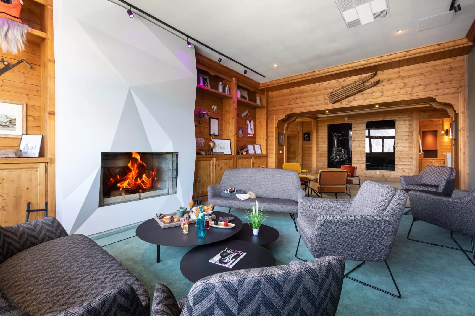 Village Club MMV Plagne 2000  Room for 6 people - Living room
