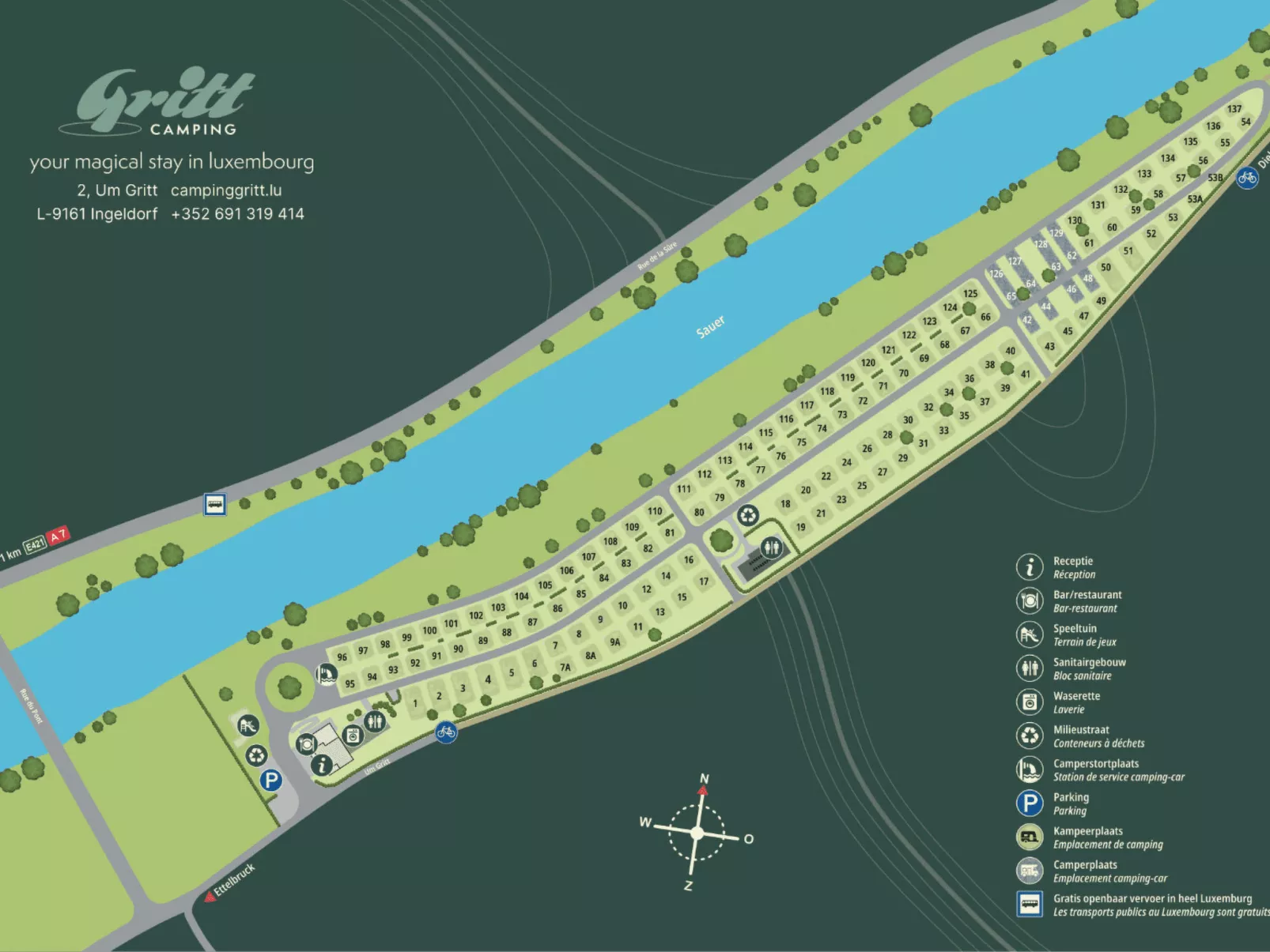 Camping Gritt - Lodge de Luxe - Drinnen