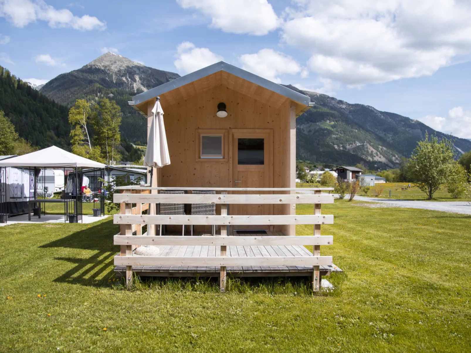 Camping Muglin, (Müstair). - Draußen