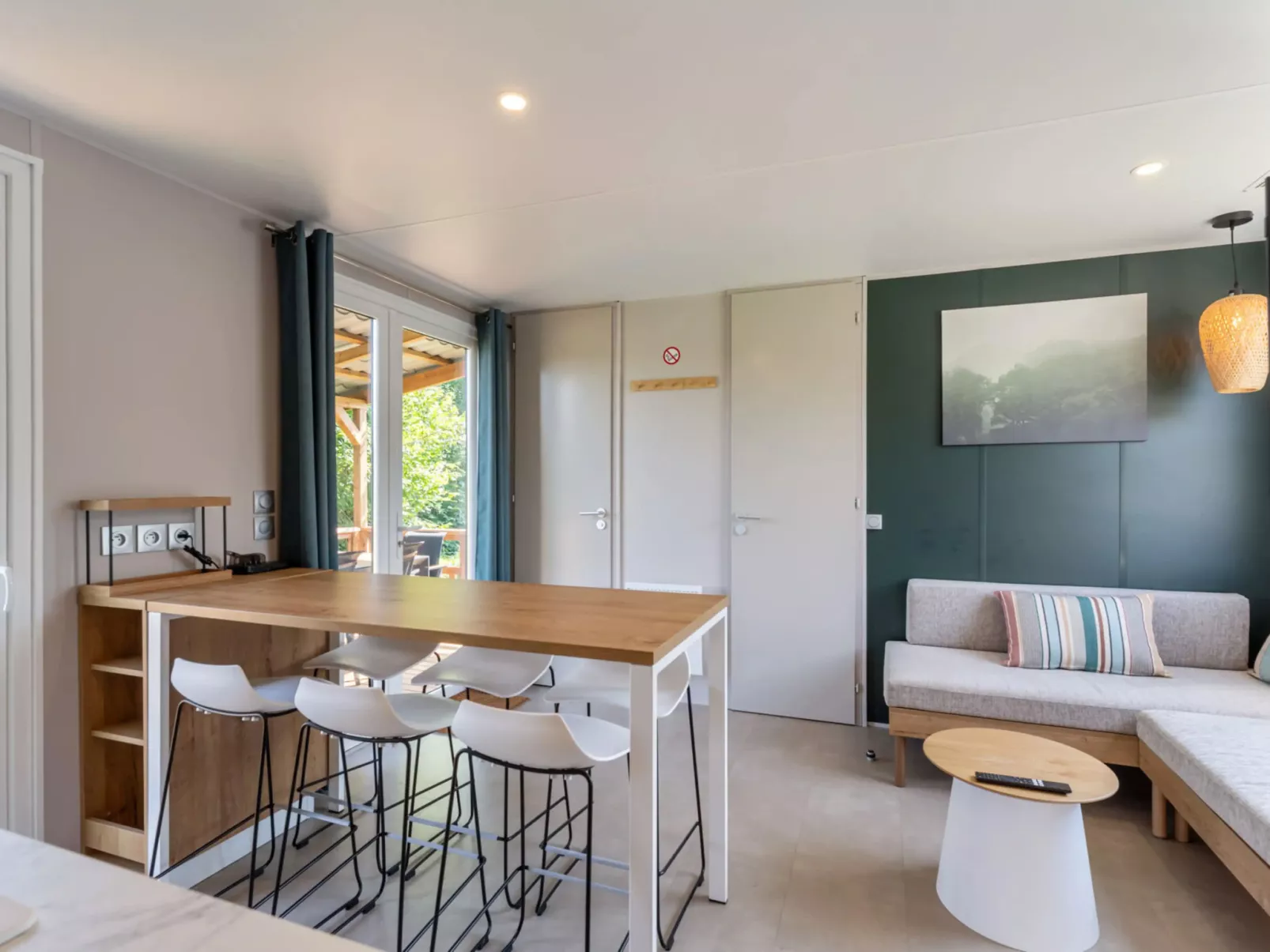 Camping Papillon Bouillon - Vakantiehuis ChaliBou - Inside