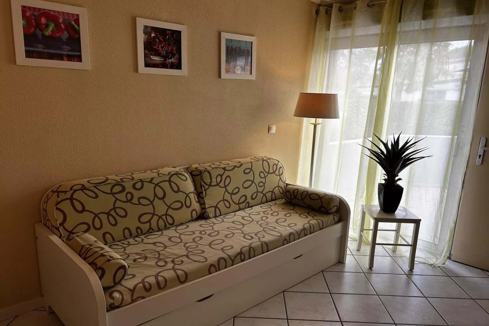 Les Jardins de Neptune MAISONNETTE DUPLEX 4/6 pers CLIMATISÉE OTA - Living room