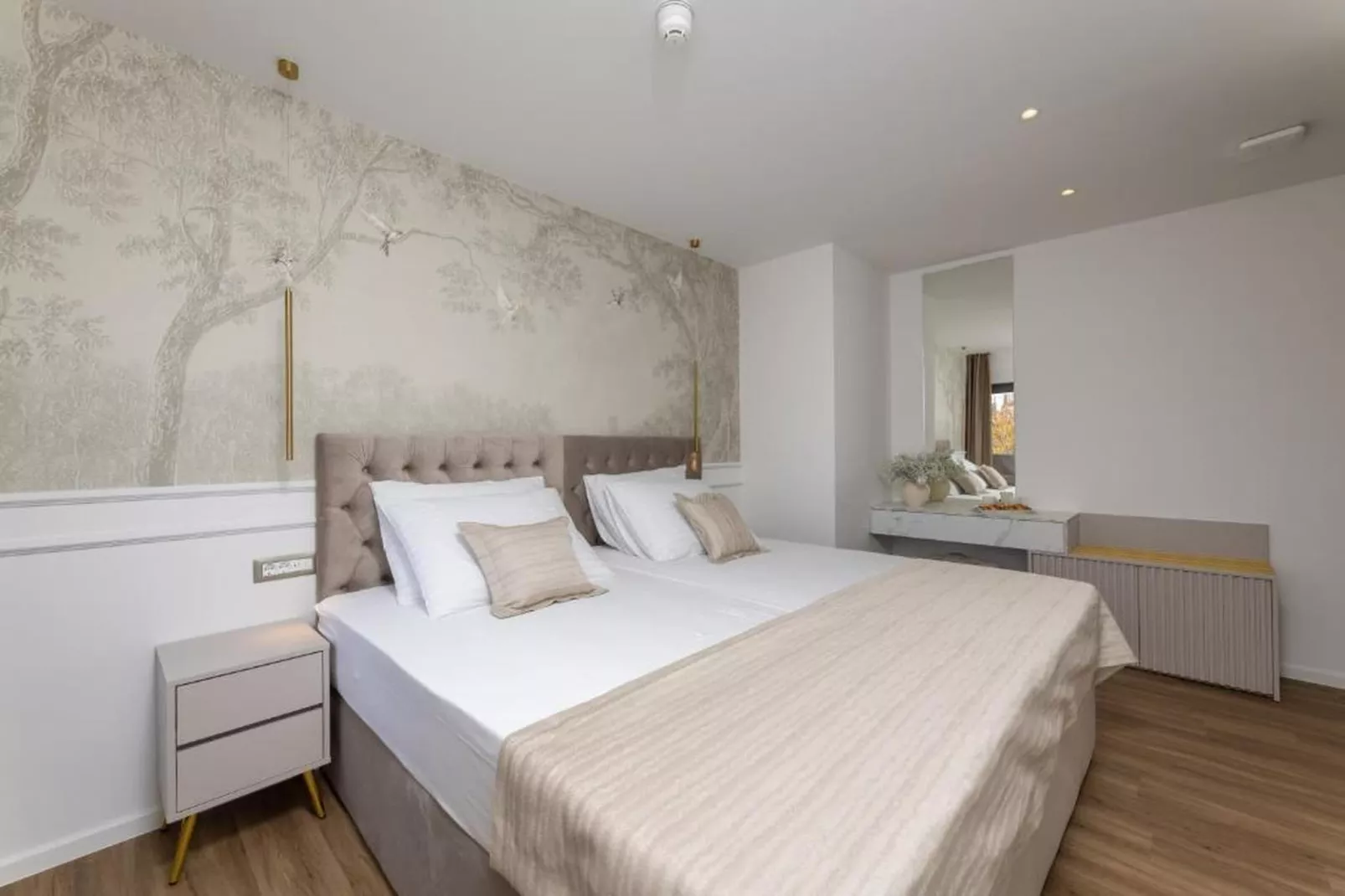 PICTAS Residence - Superior Double or Twin Room with Terrace - Schlafzimmer