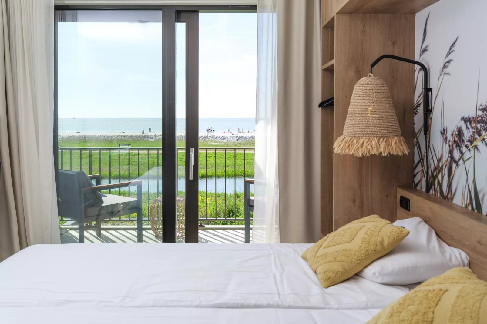 Luxury Beach Studio | 2 Pers. - Schlafzimmer
