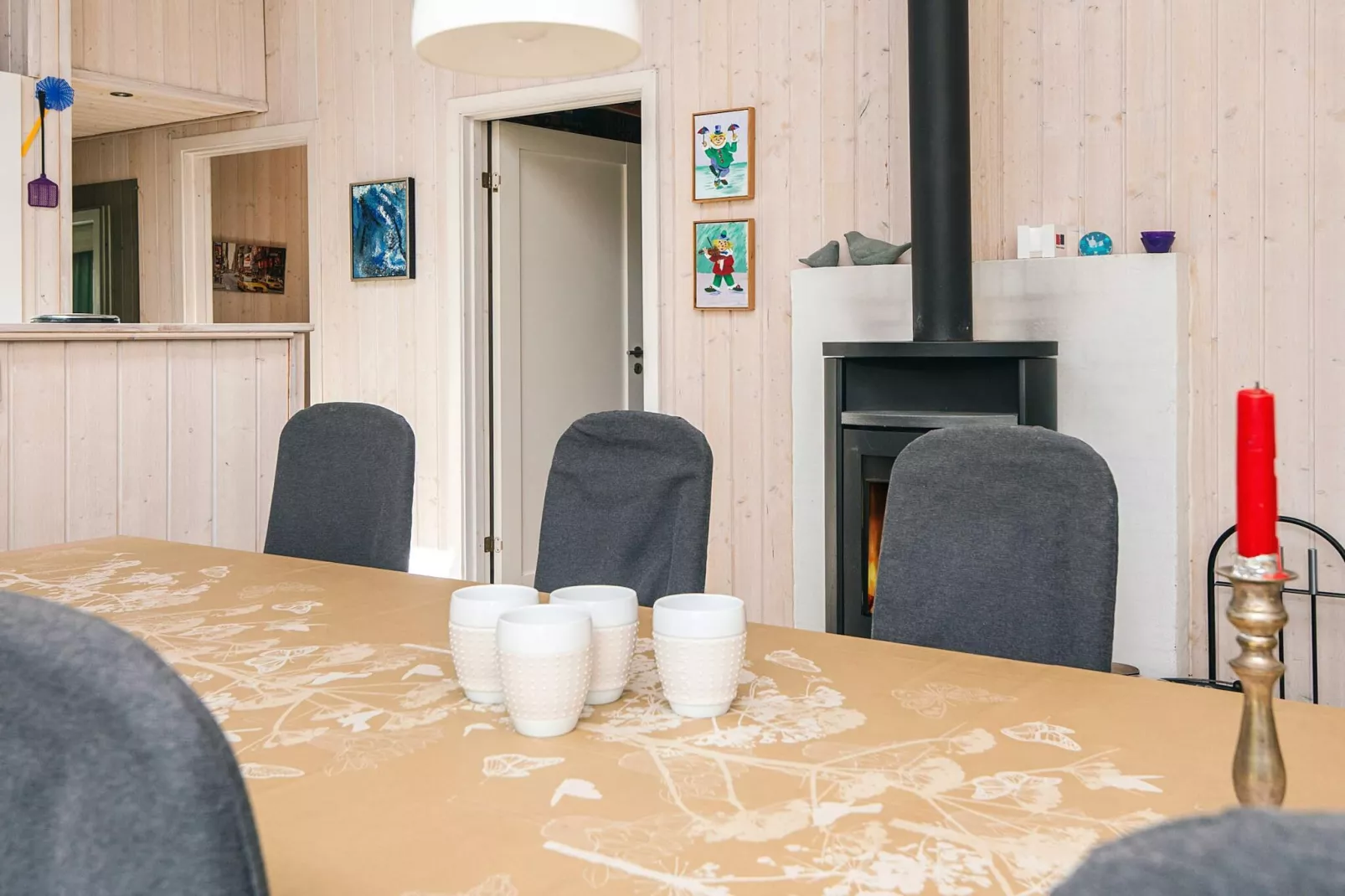Maison de vacances pour 8 a Oksbøl - Intérieur