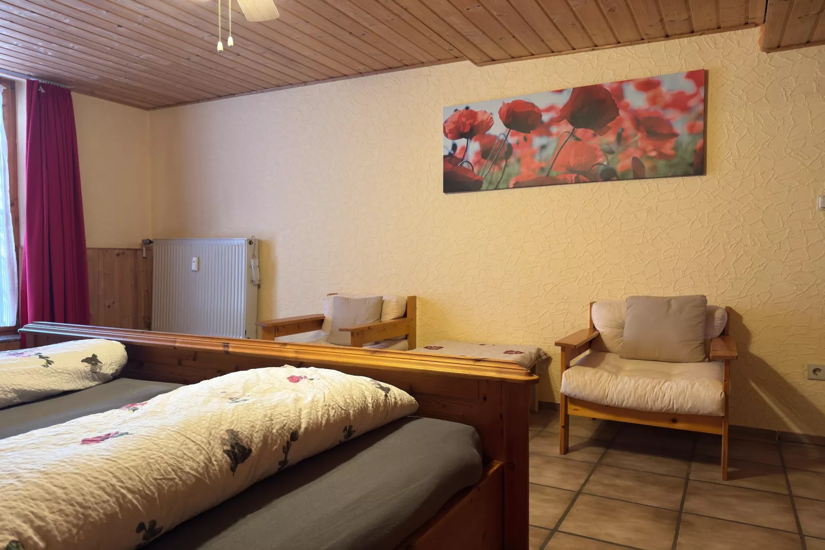 Ferienwohnung Erdgeschoss Weitblick I - Bedroom