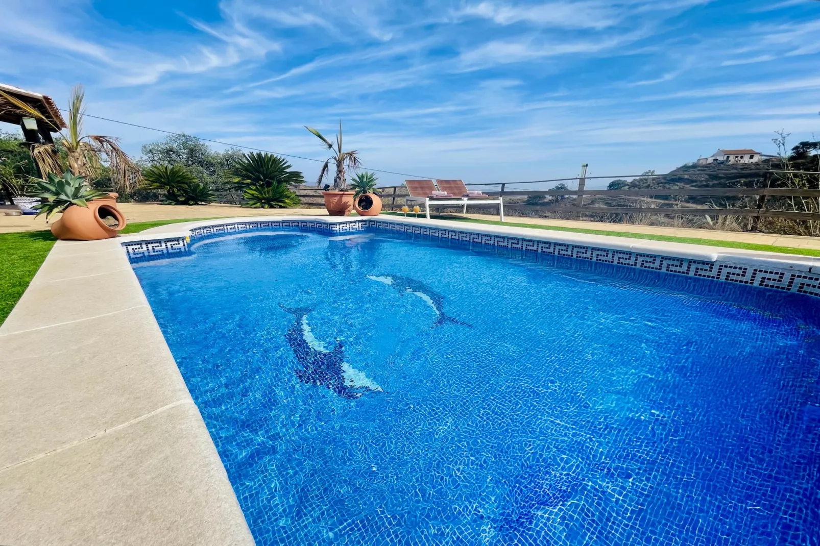 Villa Montes de Málaga - Außenbereich Sommer