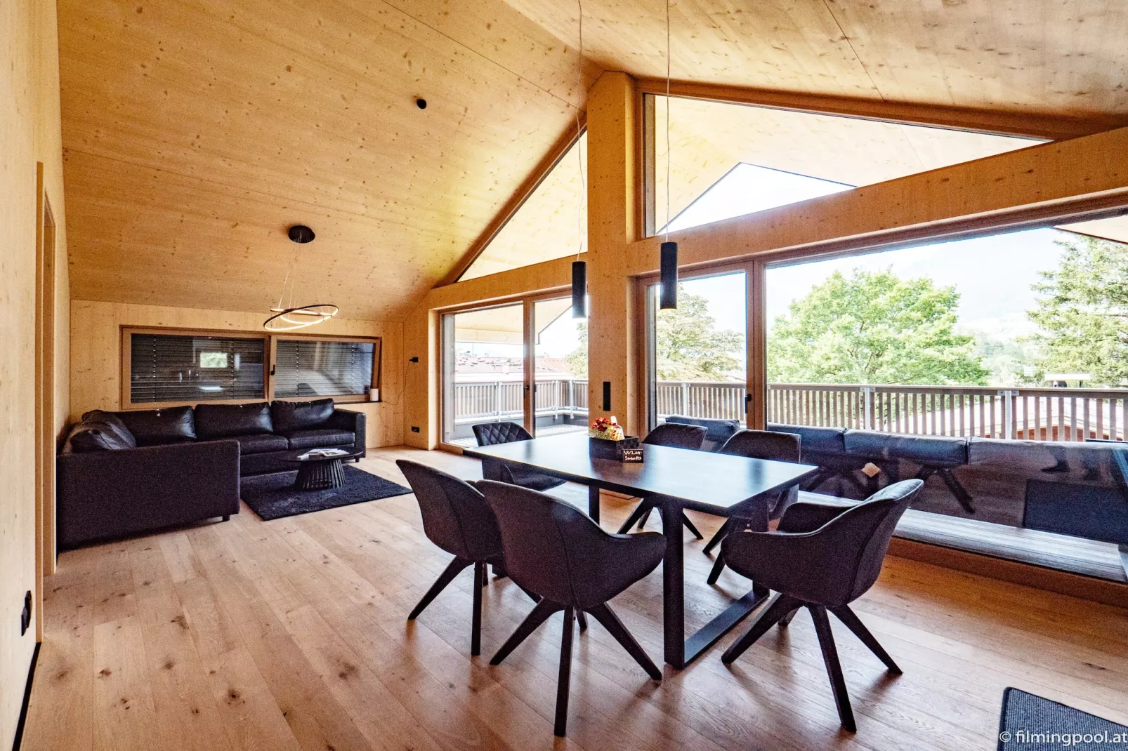 Penthouse in Mieders - Living room