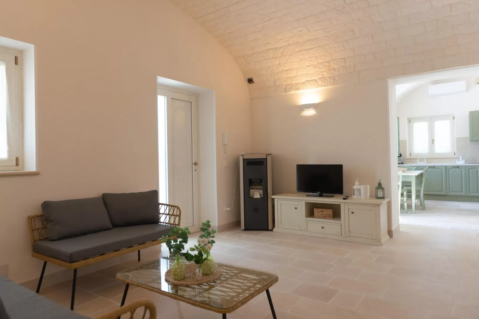 Dimora San Galaro in Ostuni - Wohnzimmer