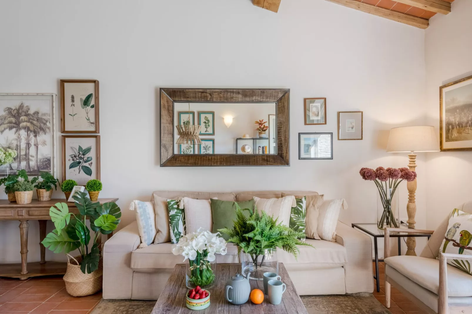 Casa Pinocchio at Borghetto Farmhouse - Living room