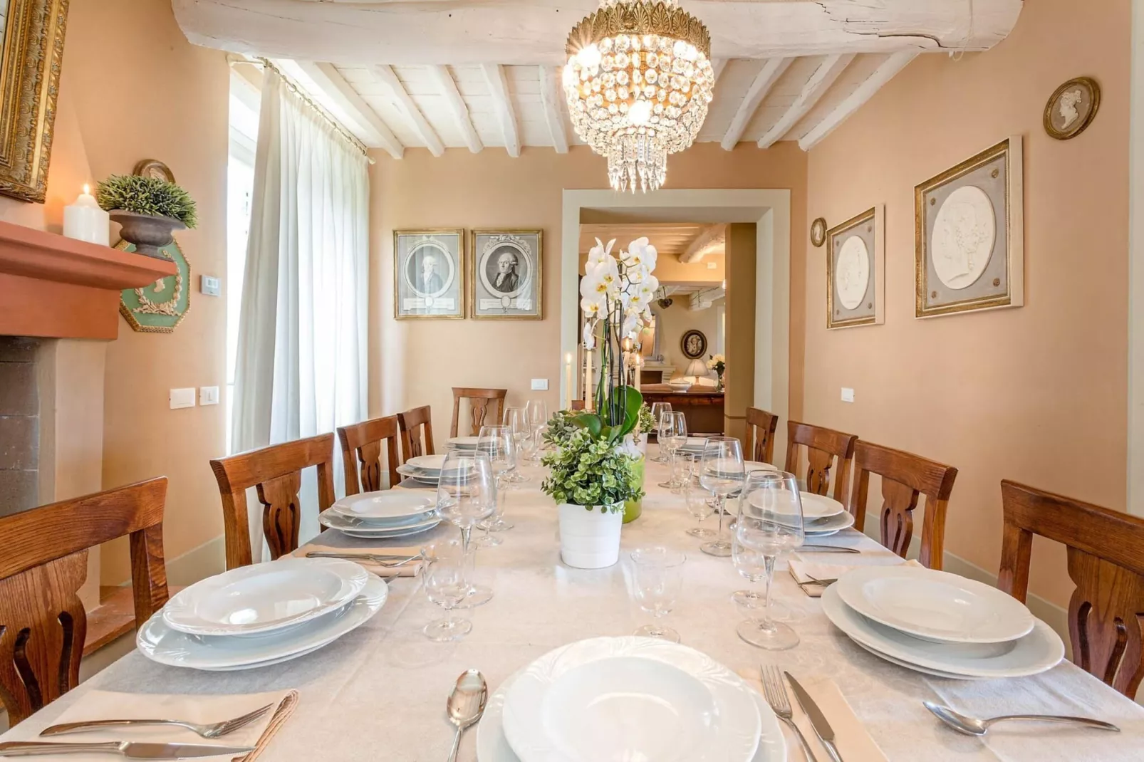 Villa Principessa Elisa - Esszimmer