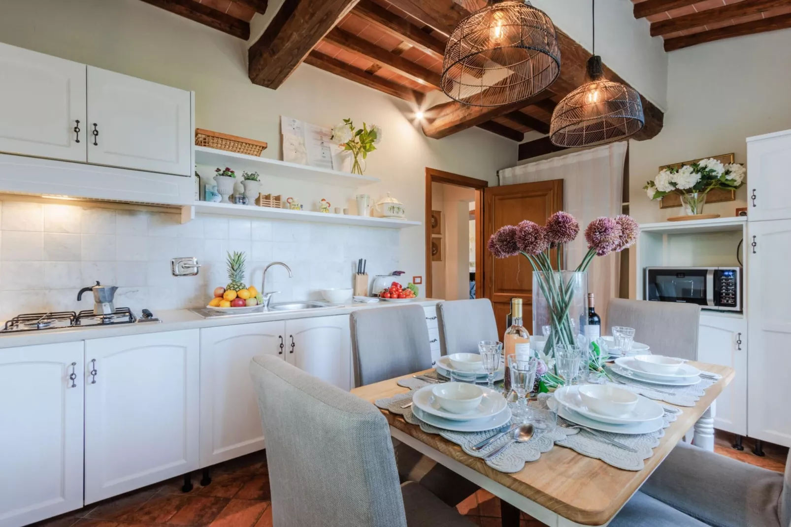 Cicale Farmhouse, 3 bedrooms Farmhouse with Pool - Kitchen