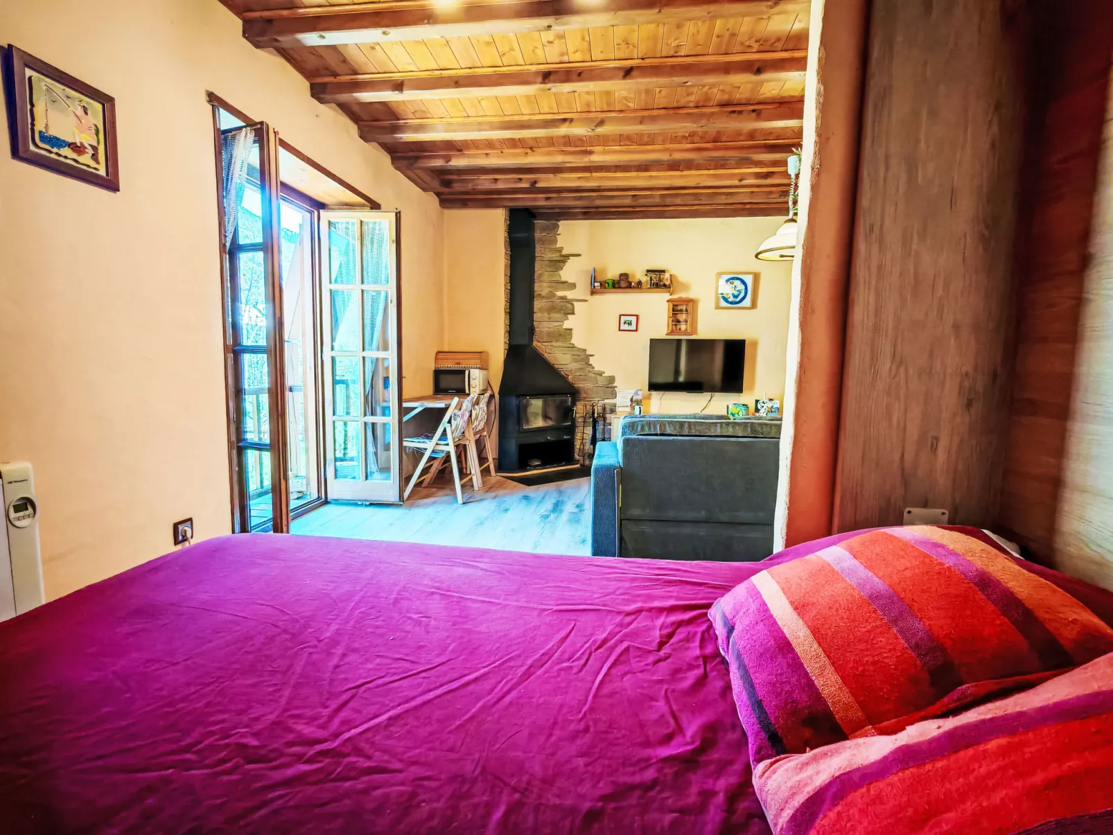 Studio mit Kamin Cosmos 3 Vall de Boí - Drinnen