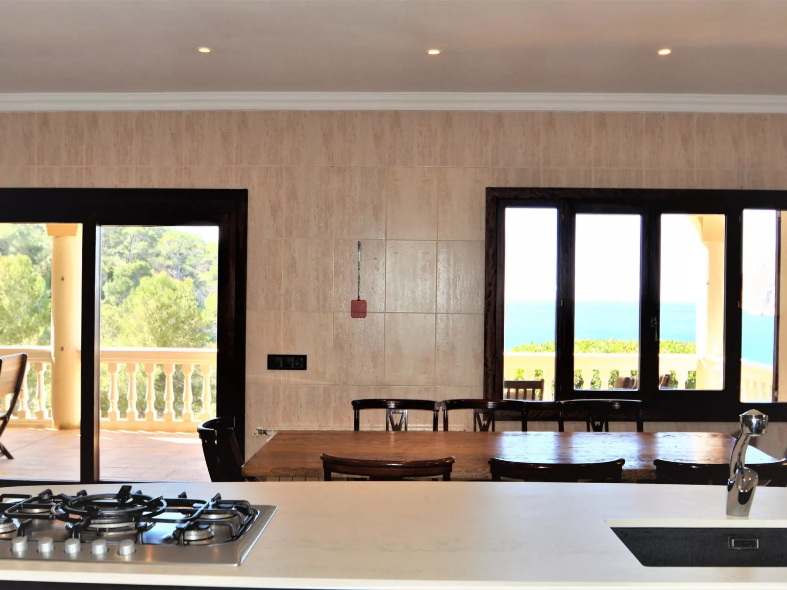Villa CA TOTHOM con vistas al mar Camp de Mar para 8 personas (4 habitaciones) - Draußen
