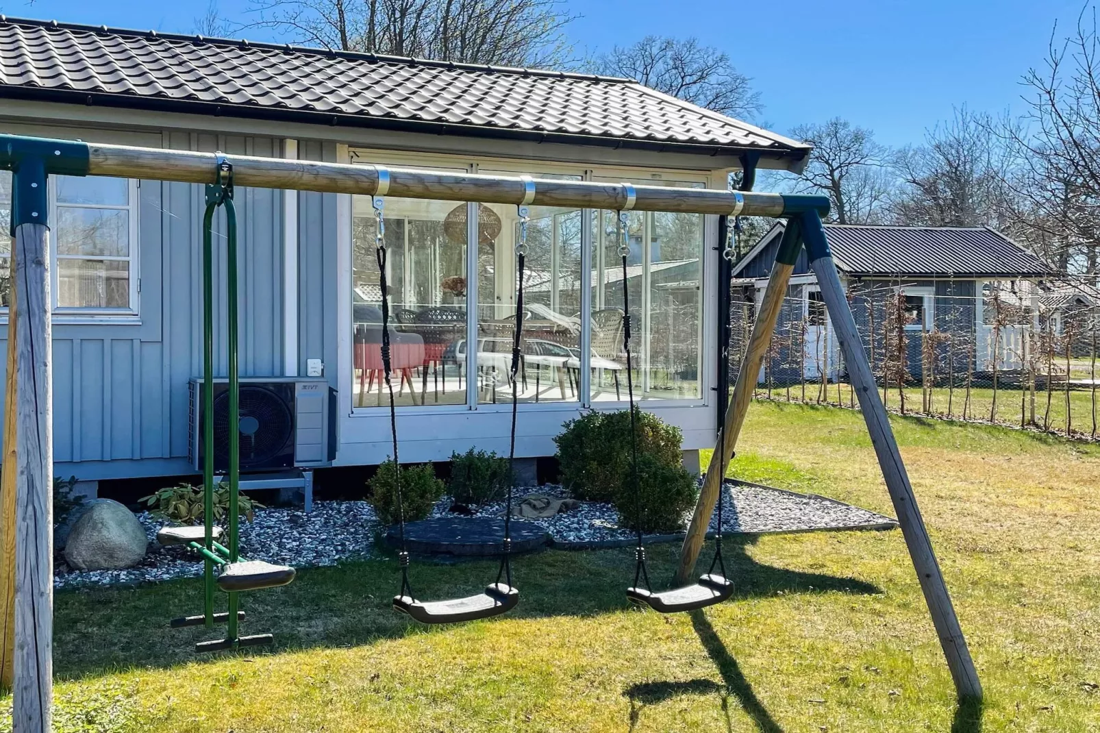 5 Sterne Ferienhaus in FÄRJESTADEN - Im Freien