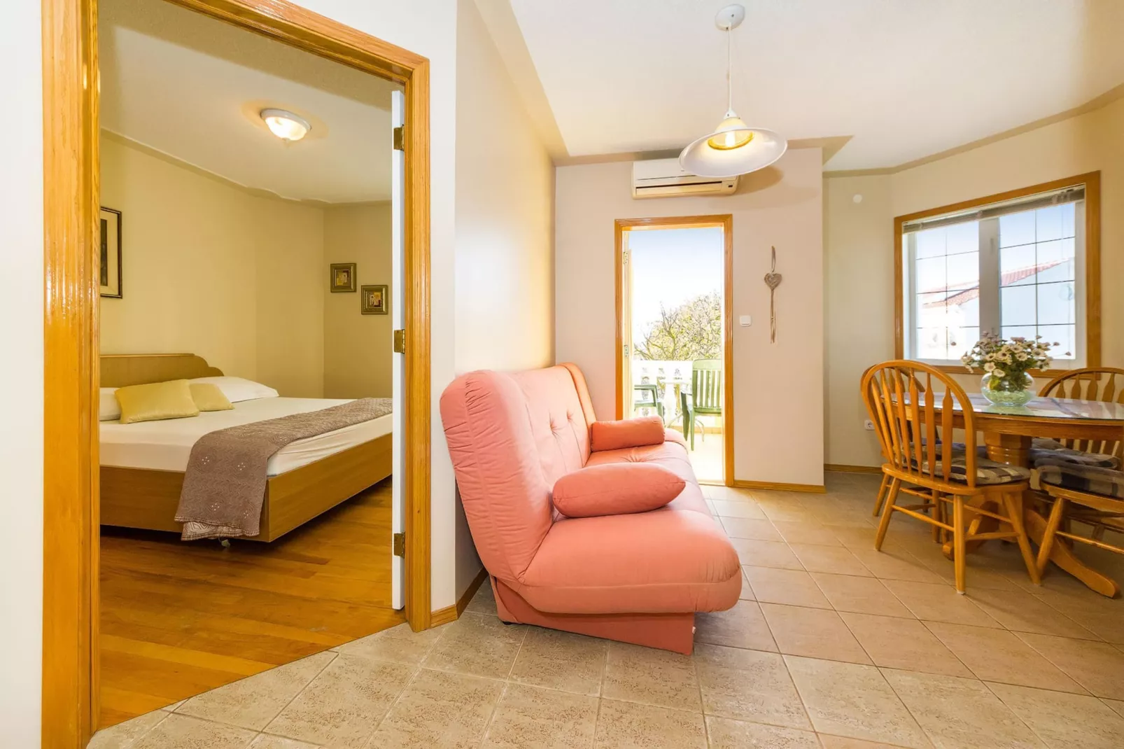 Beachfront apartment Mareo 3 - Salon