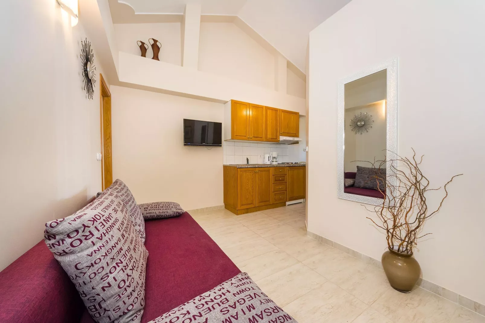 Beachfront apartment Mareo 6 - Wohnzimmer