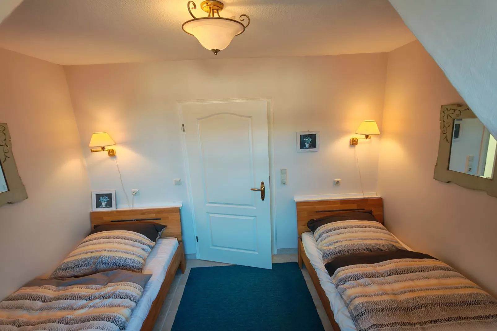 Ferienwohnung Gartenblick - Schlafzimmer