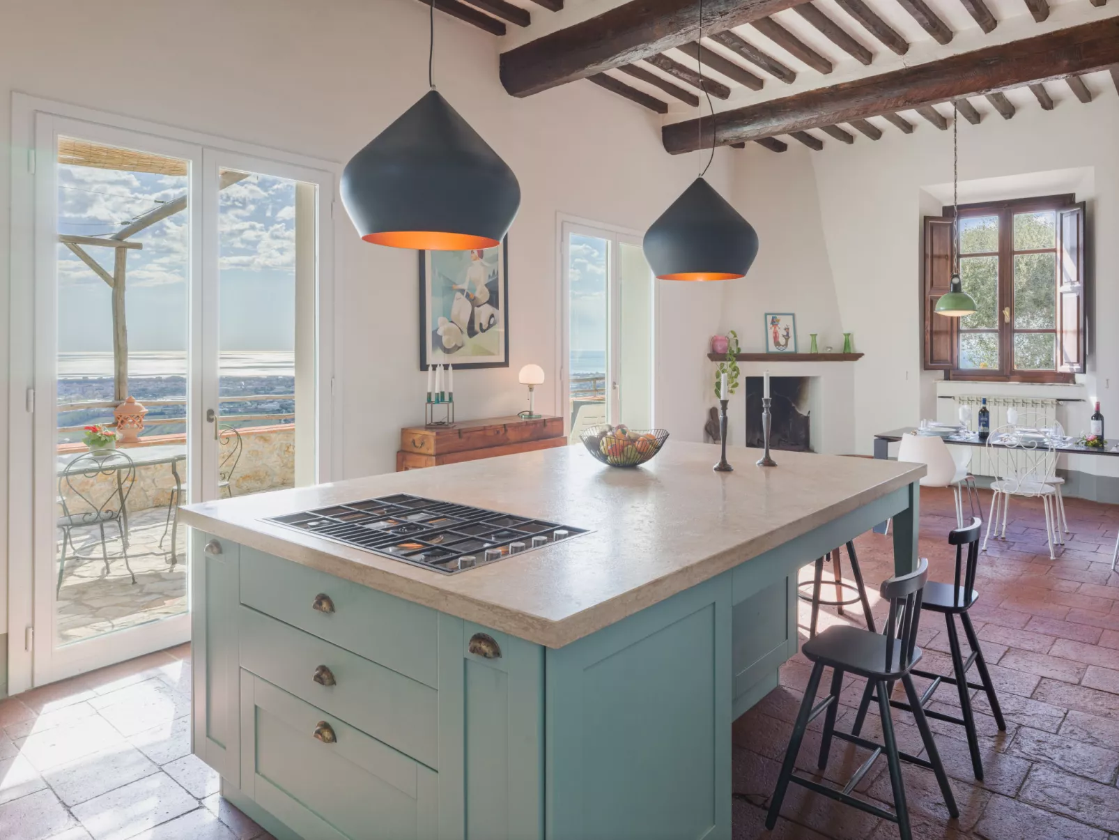 Casa Frantoio di Mommio - Drinnen