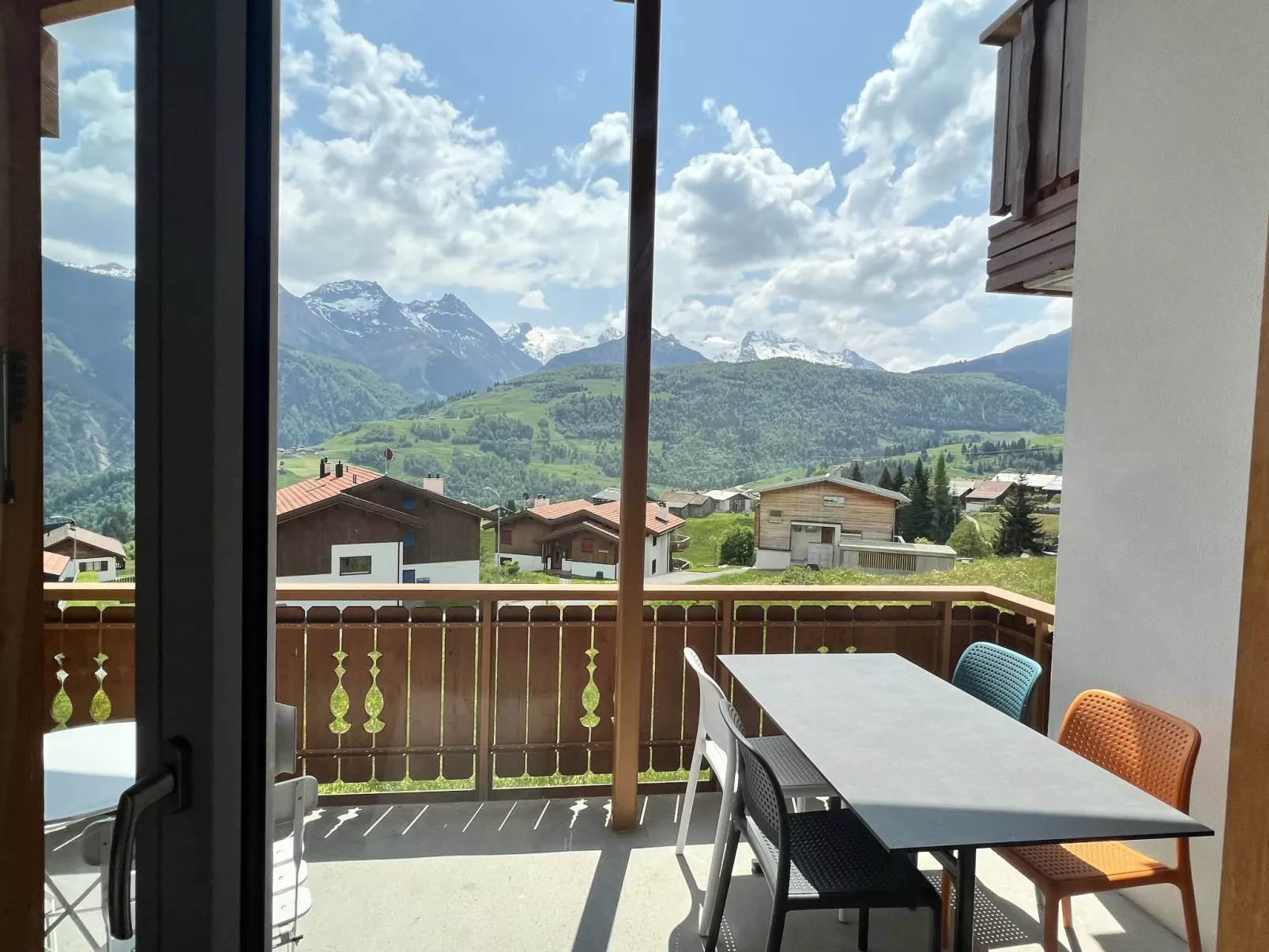 Casa Diala Panorama, (Segnas/Disentis). - Draußen