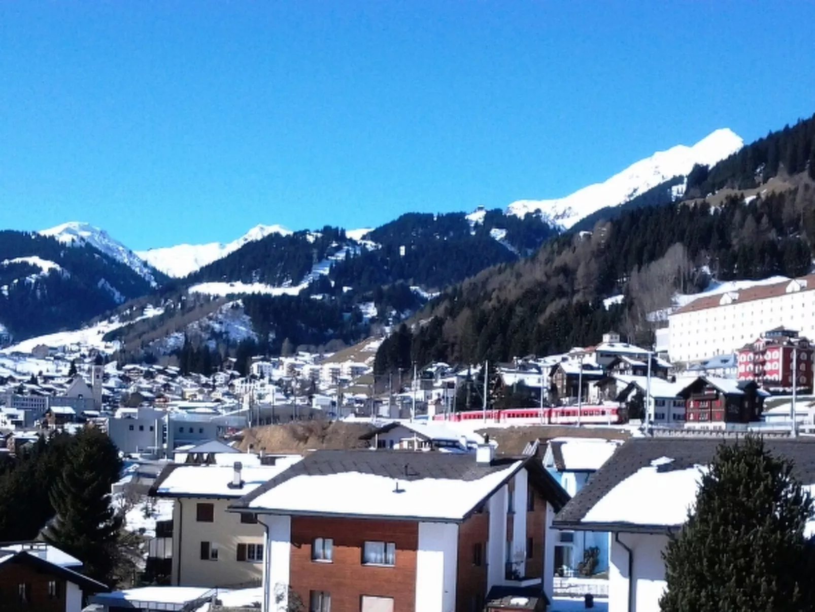 Chalet Scaletta de Castelberg, (Disentis/Mustér). - Draußen