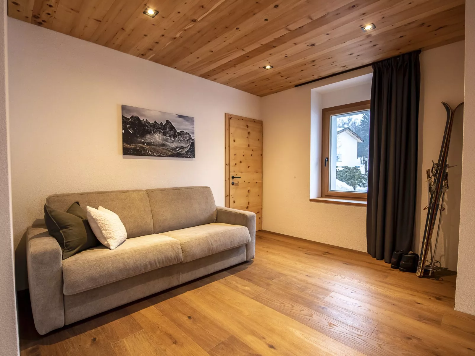Flem Mountain Lodge, (Flims Waldhaus). Moderne neue 4.5 Ferienwohnung - Drinnen