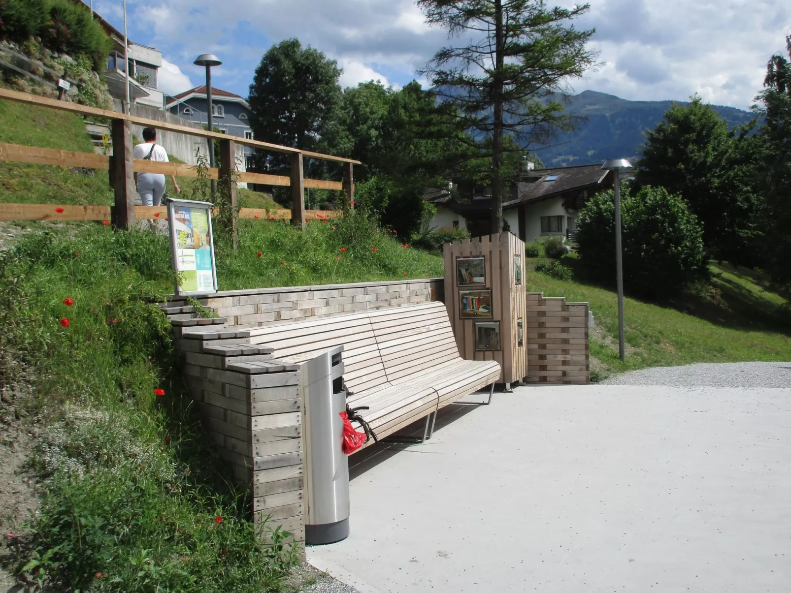 La Prada, (Laax Dorf). 2 Zimmerwohnung - Draußen