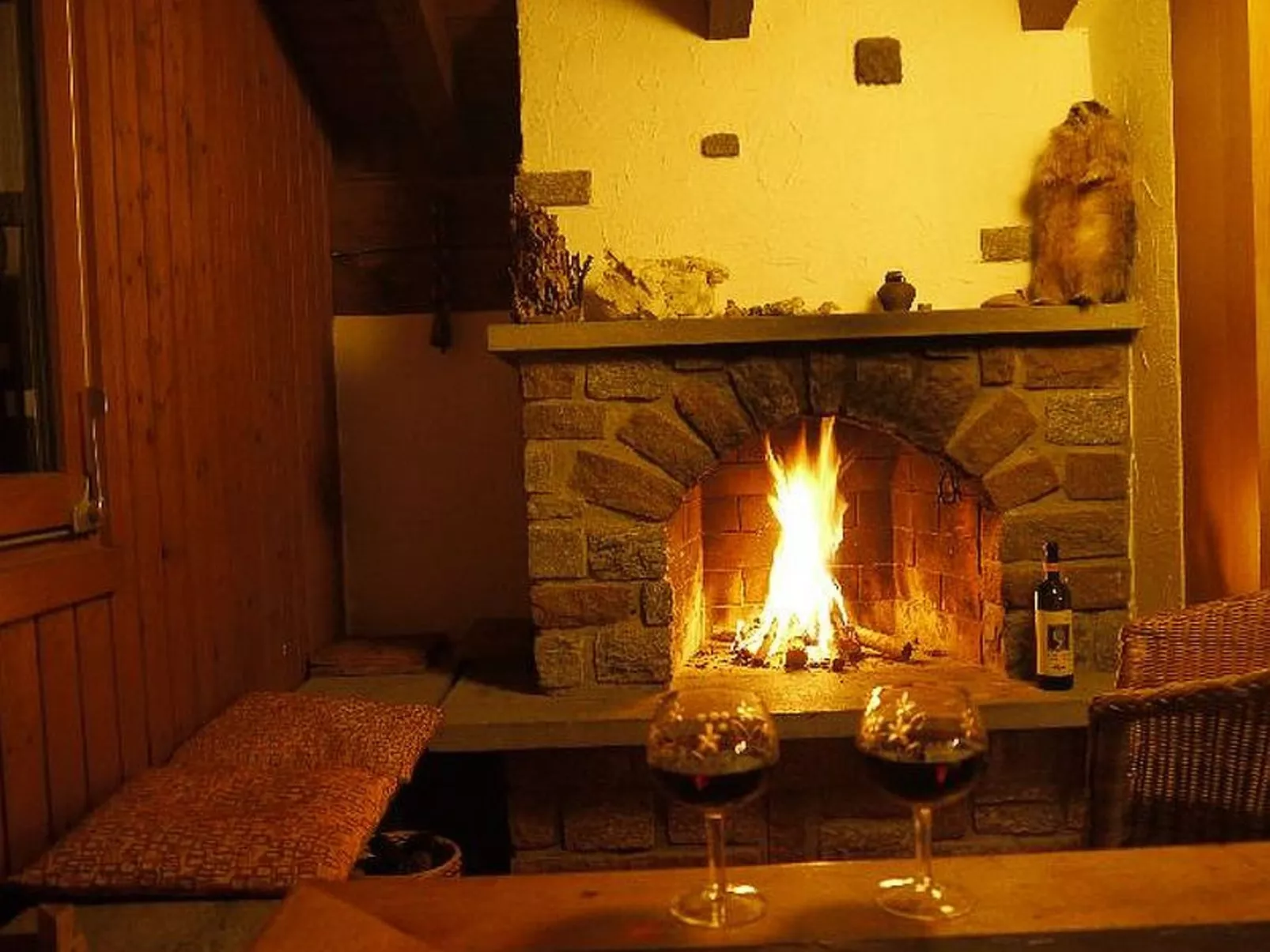Marmotta, (Laax Dorf). 3 Zimmerwohnung - Dedans