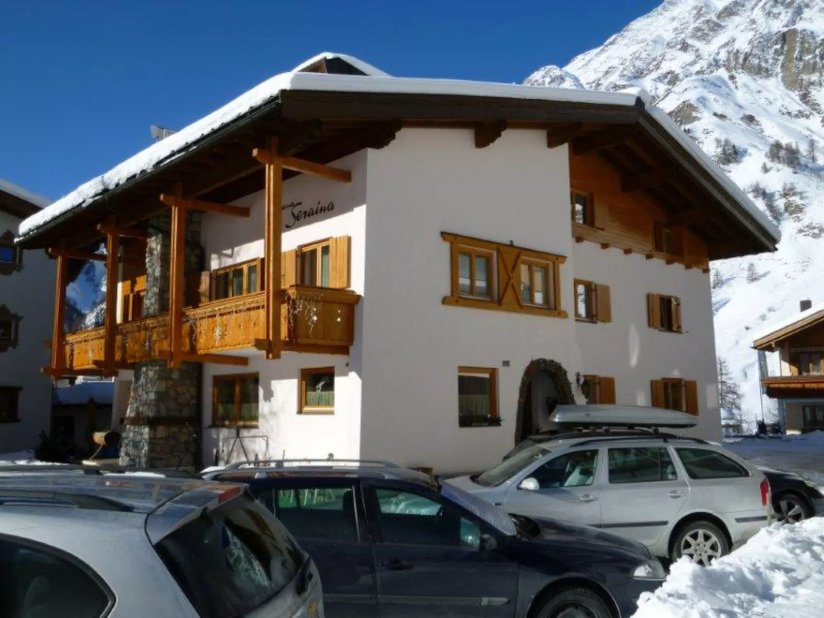 Chasa SERAINA, (Samnaun-Dorf). - Draußen