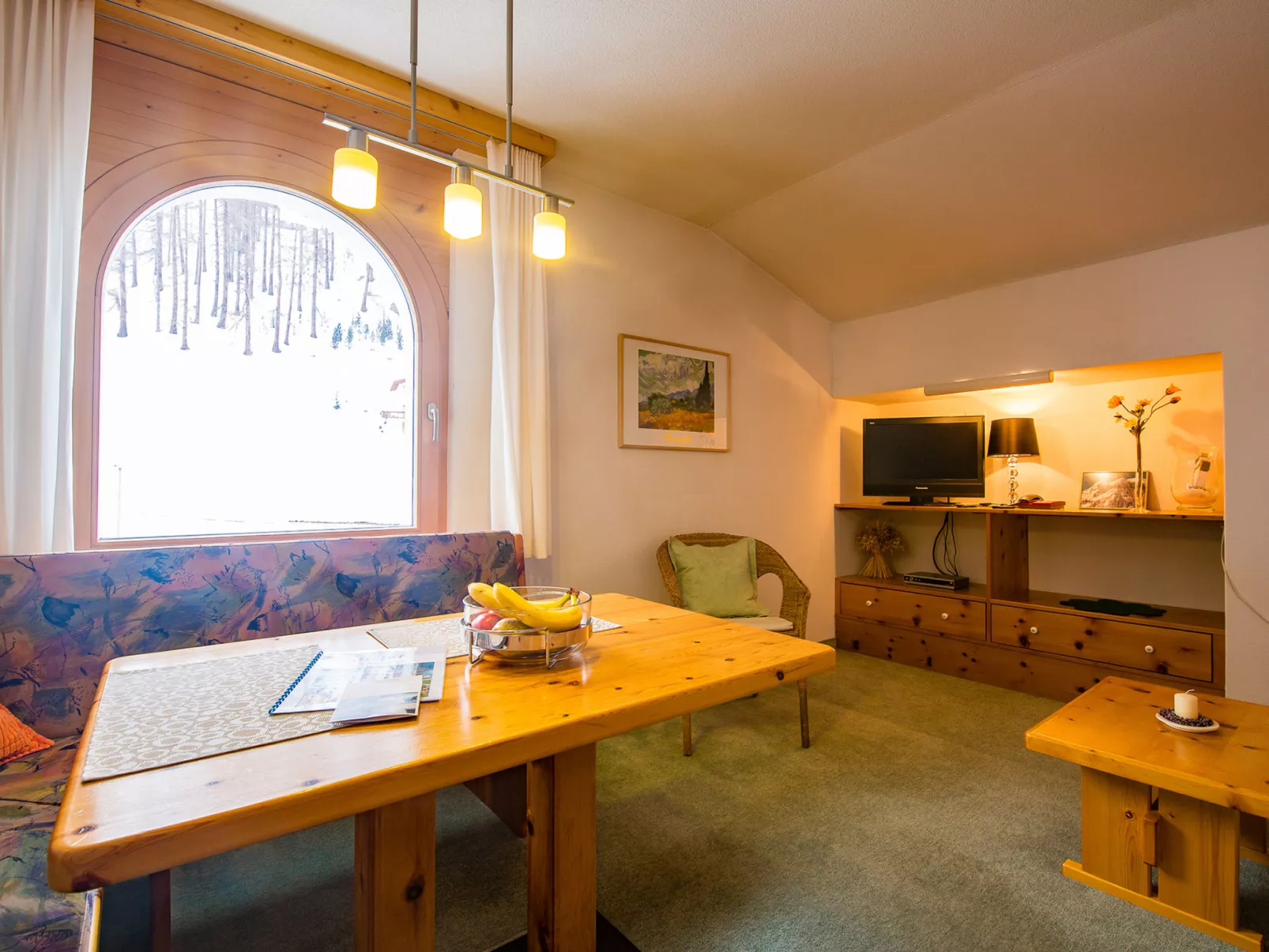 Atlantis Apartments, (Samnaun-Ravaisch). - Inside