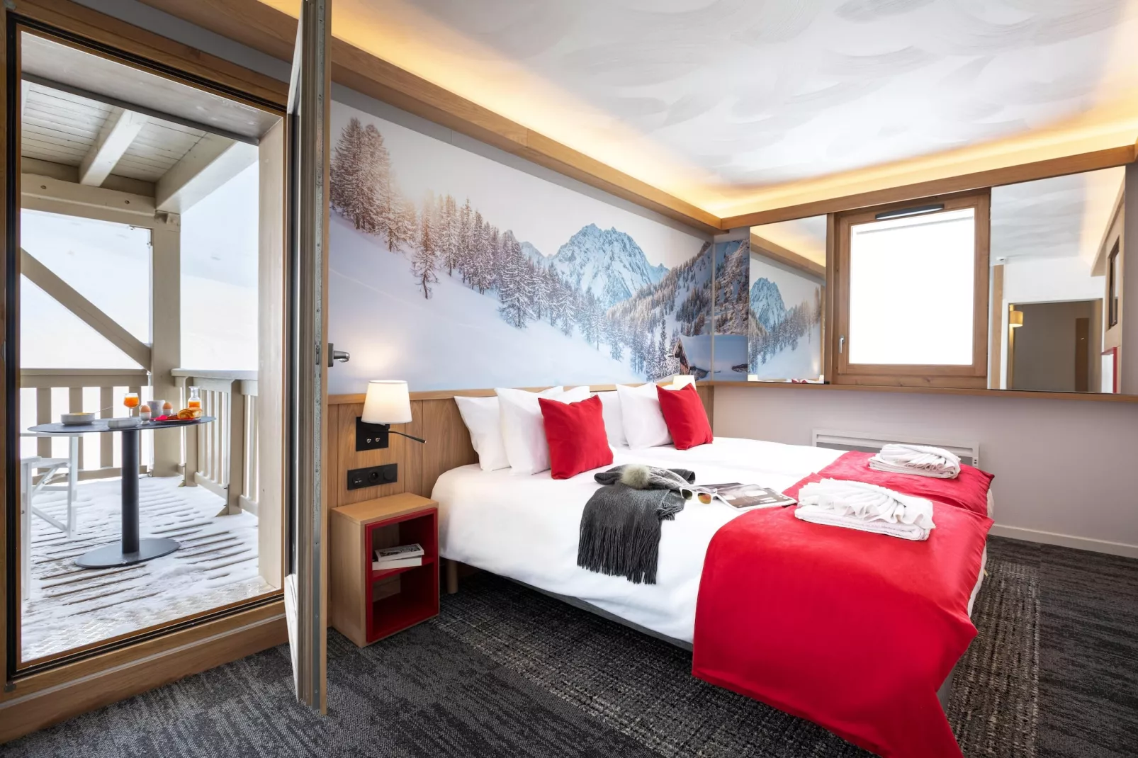 Village Club MMV Plagne 2000  Room for 6 people - Bedroom