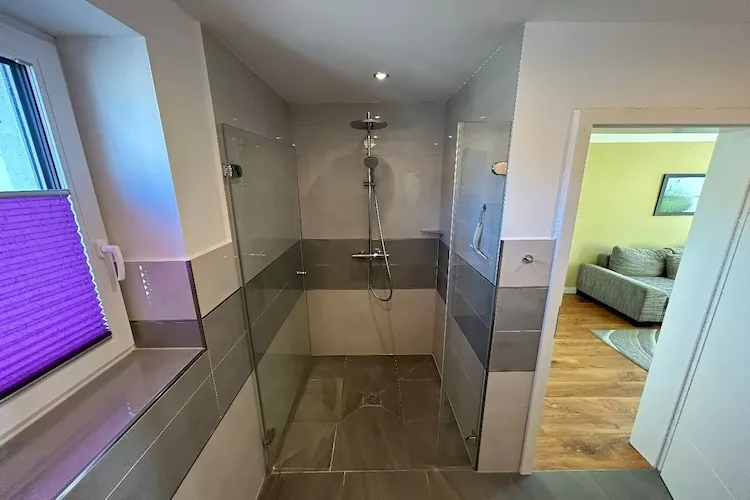 Ferienwohnung Schöne Aussicht - Salle de bain