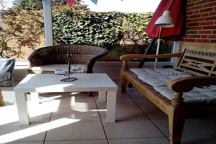 Ferienwohnung Mühlenblick - Terrasse