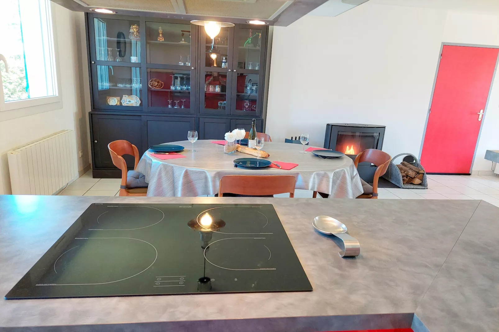 Ebenerdiges Ferienhaus in Strandnähe Santec - Küche