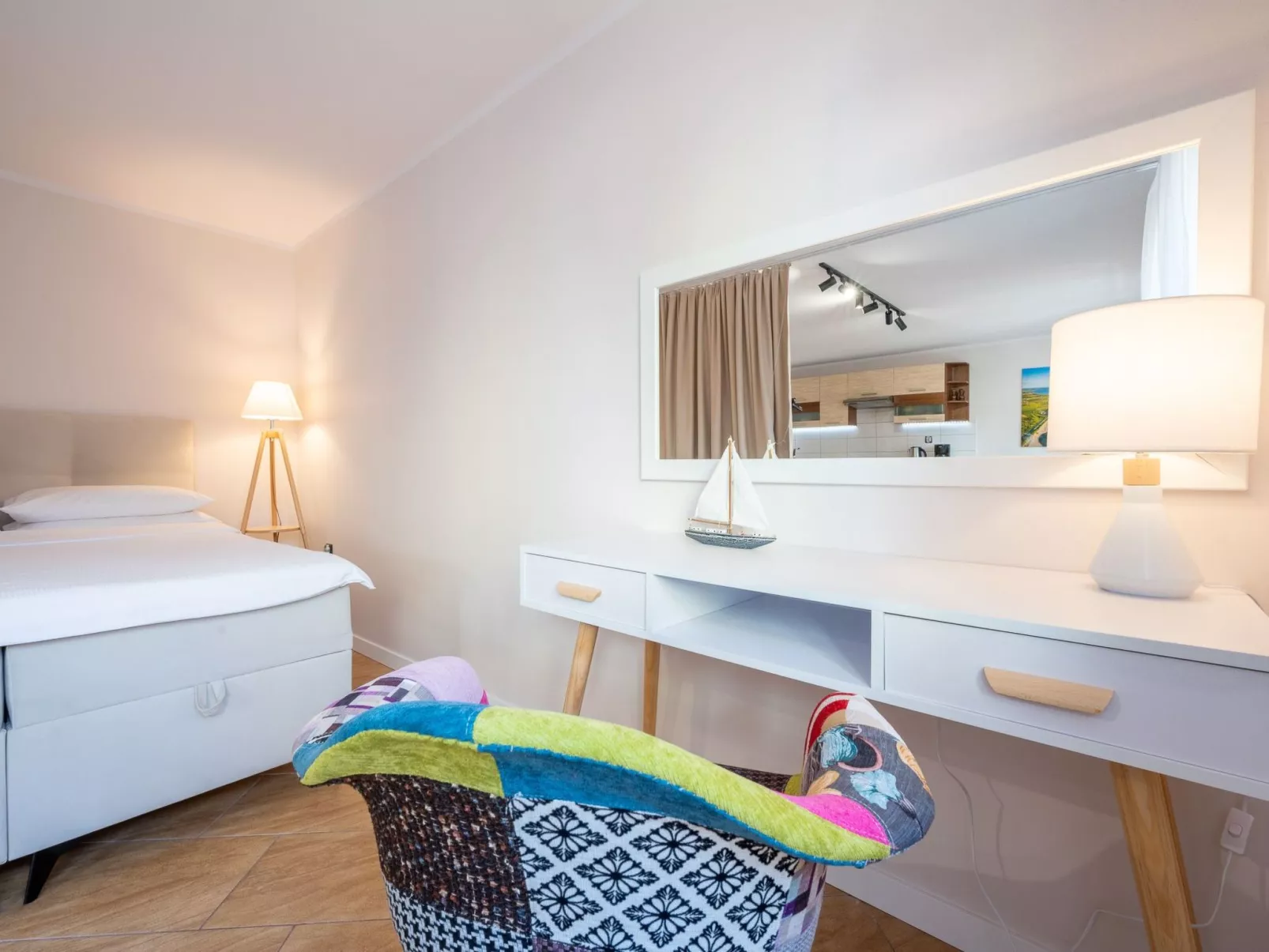 Wohnung in Darlowo mit Terrasse - Drinnen