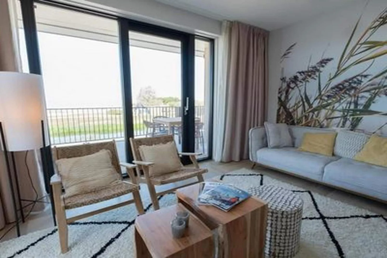 Luxury Beach Apartment | 4+2 Pers. - Wohnzimmer