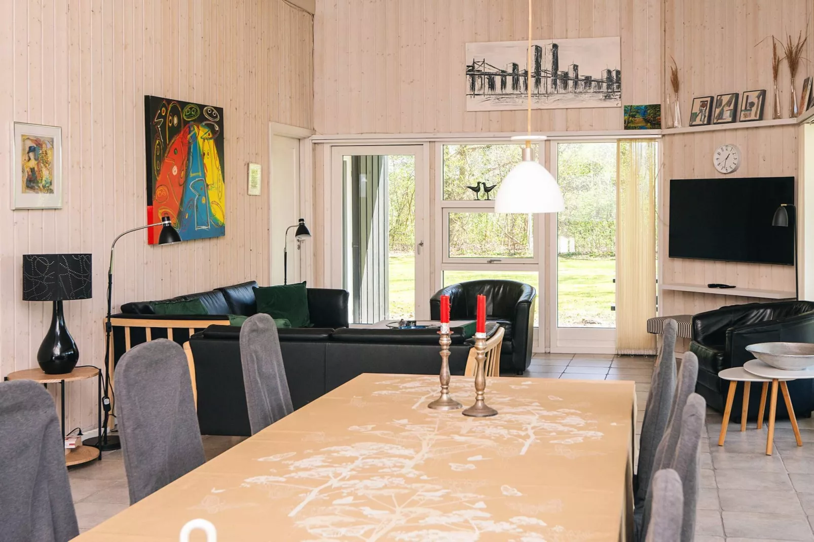 Maison de vacances pour 8 a Oksbøl - Intérieur