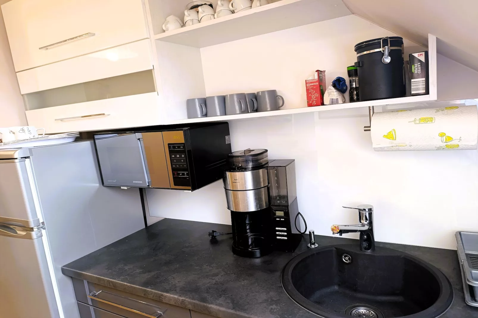 Komfortowy apartament dla 6 osób Międzywodzie II piętro - Kitchen