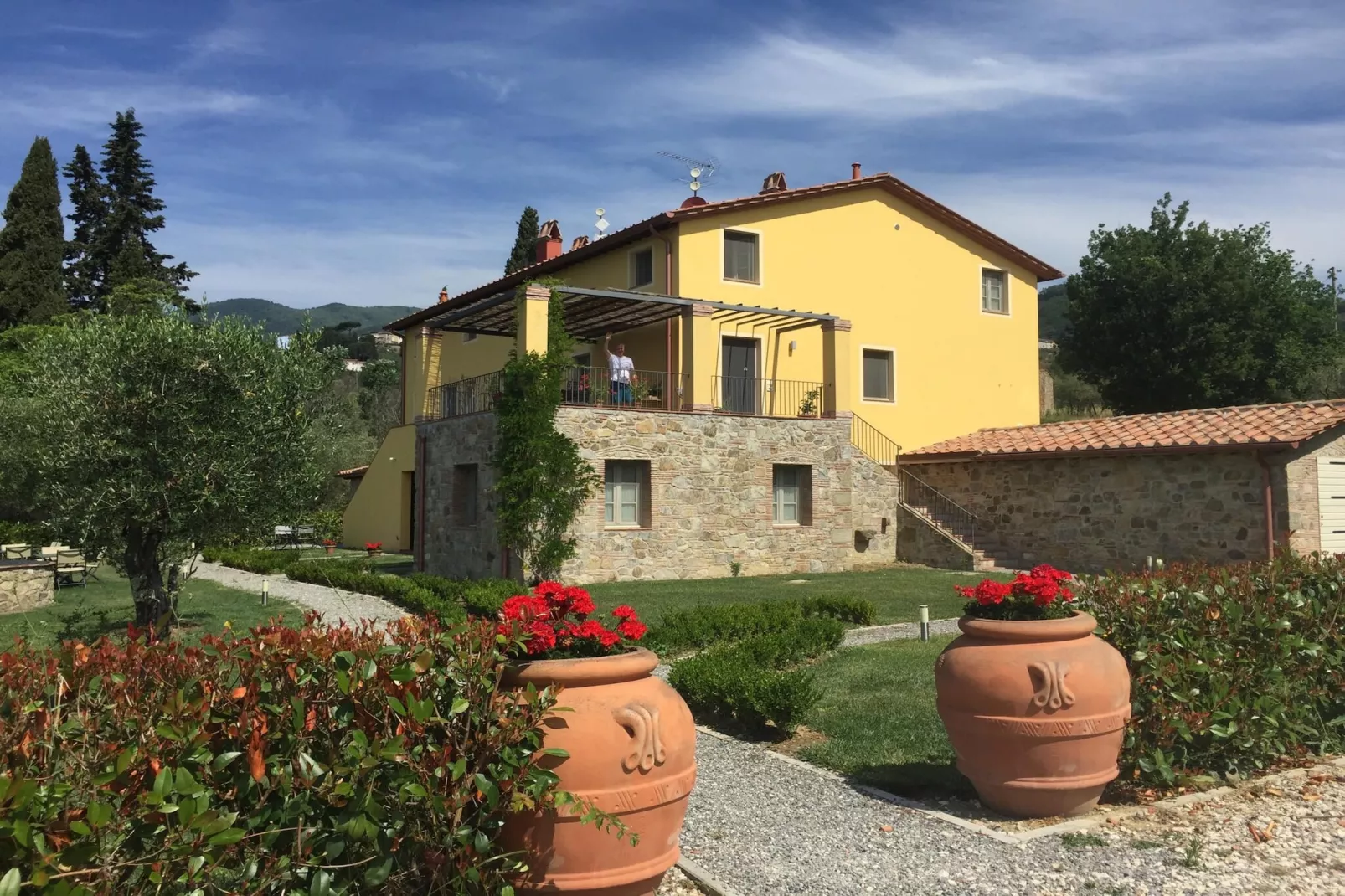 Casa San Gennaro at Borghetto Farmhouse - Außenbereich Sommer